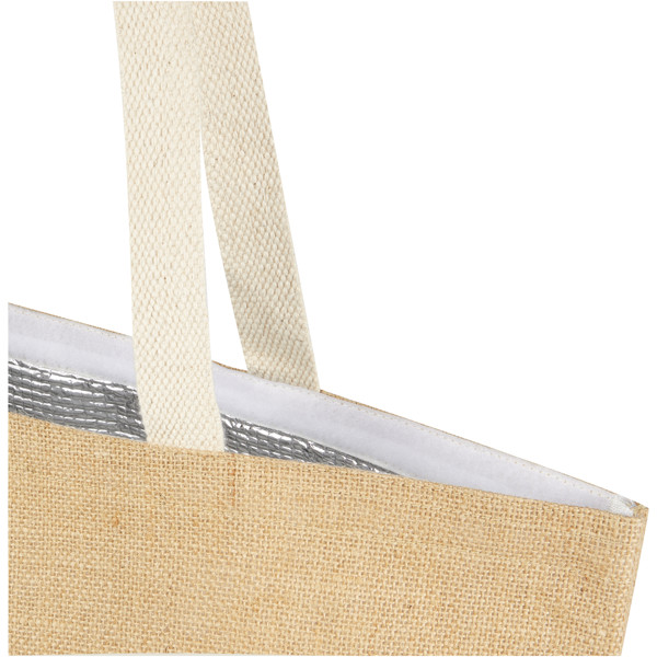 Juta 300 g/m² jute cooler tote bag 12L