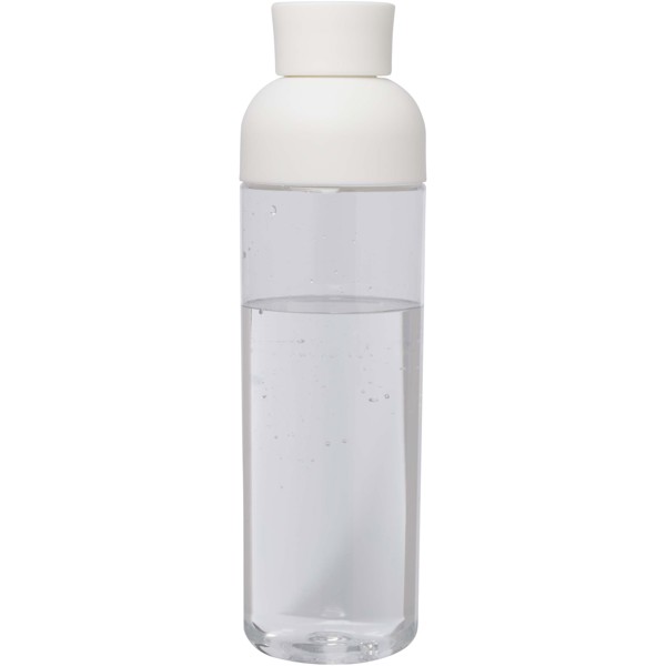 Illuminate 600 ml RPET water bottle - White