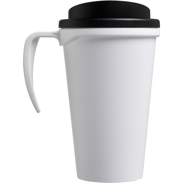 Americano® Grande 350 ml insulated mug - White / Black