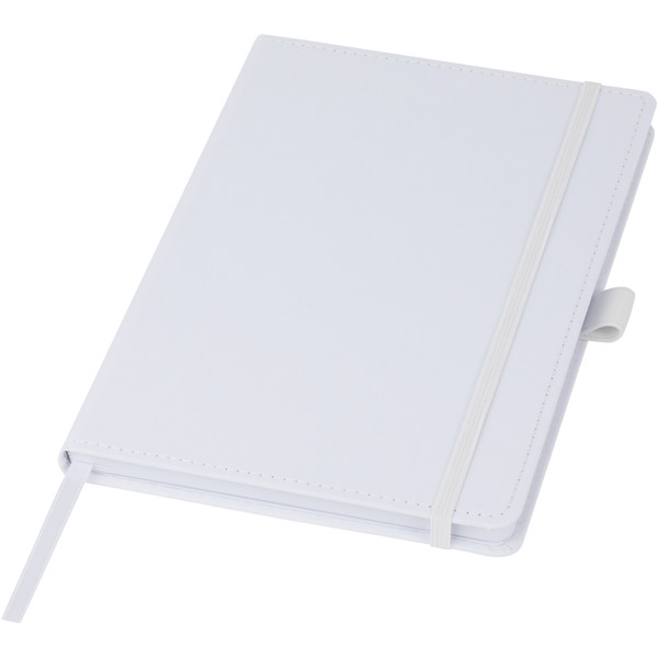 Thalaasa ocean-bound plastic hardcover notebook - White
