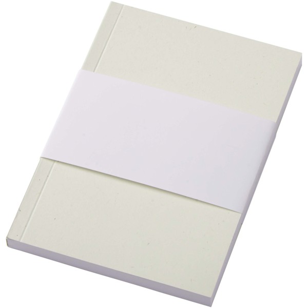 Novella Austen A6 recycled soft cover notebook - 100 sheets - Ivory White