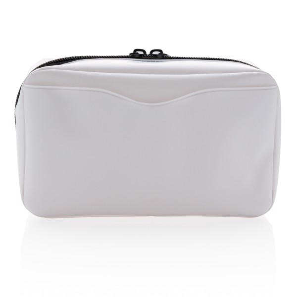 Transparent travel case - White