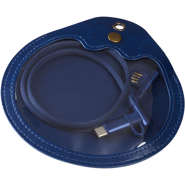 Ecliptic 3-in-1 charging cable - Navy