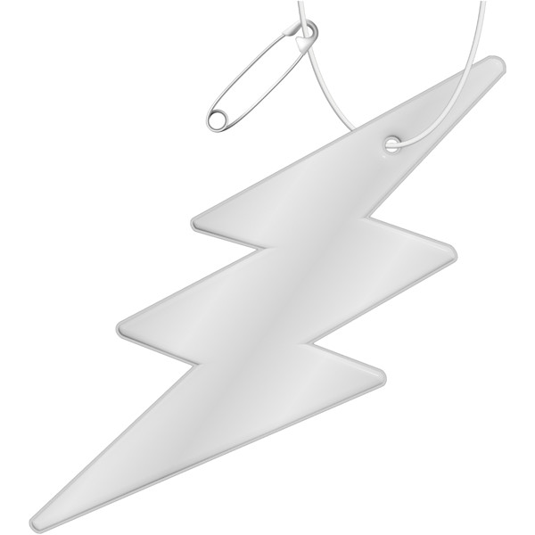 RFX™ H-10 flash reflective PVC hanger - White