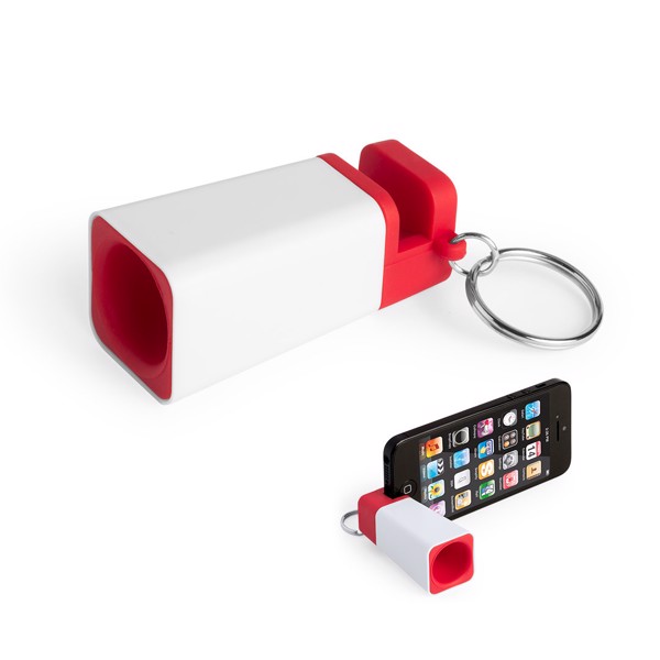 Speaker Keyring Holys - White