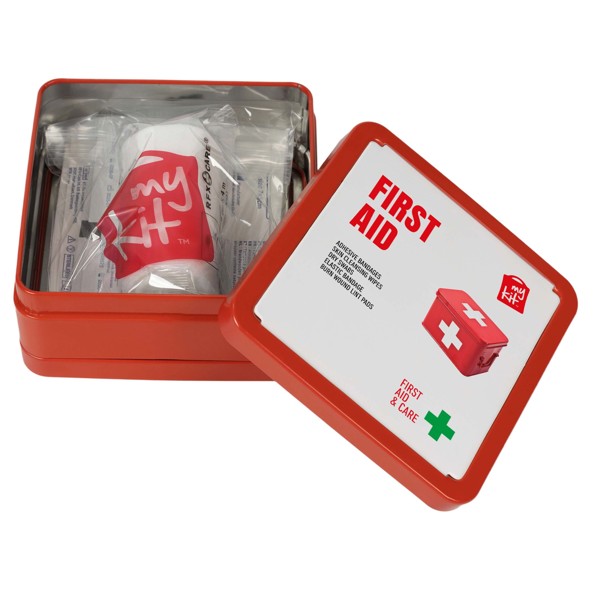 MyKit First Aid tin kit - Red