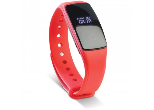 Activity tracker heartbeat - Red