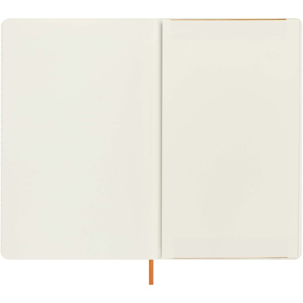 Moleskine 100% VEGEA® Capri L soft cover notebook - ruled - Orange