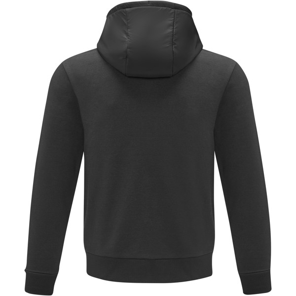 Darnell men's hybrid jacket - Solid Black / 3XL