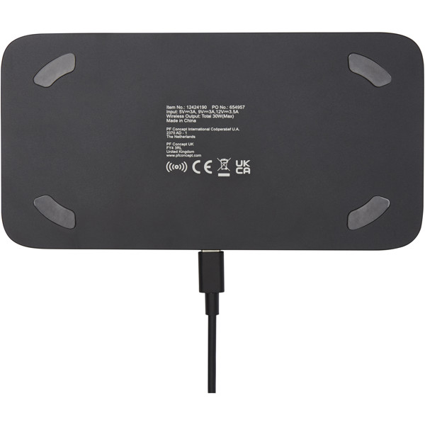 Hybrid 15W premium dual wireless charging pad