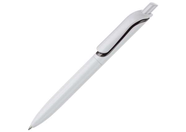 Ball pen Click-Shadow protect - White / Black