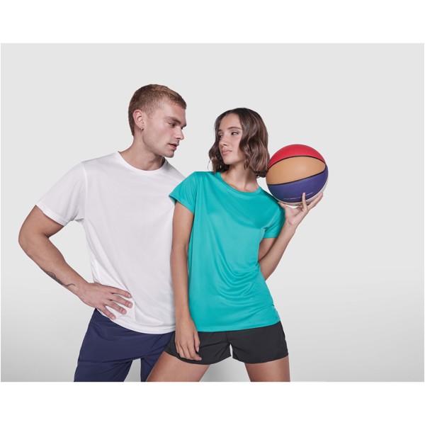 Estoril short sleeve women's t-shirt - Zen Blue / 2XL