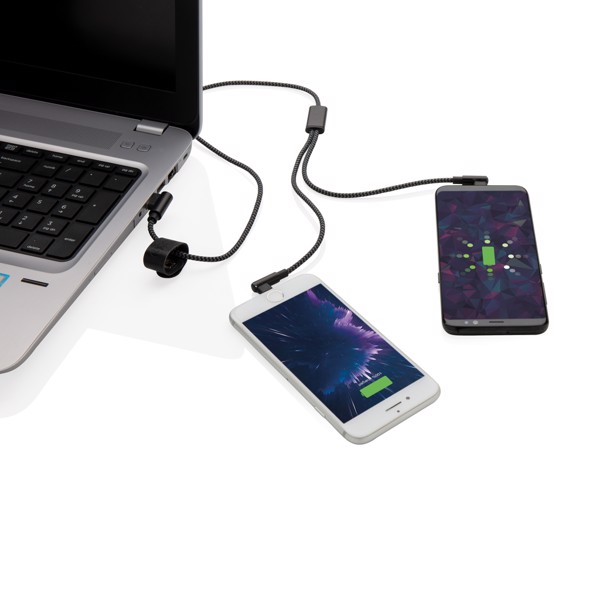 Swiss Peak Luxury 3-in-1 Cable