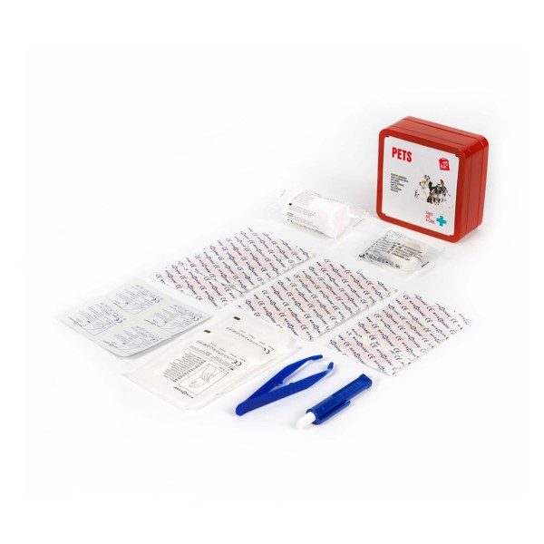 MyKit First Aid pet tin kit - Red