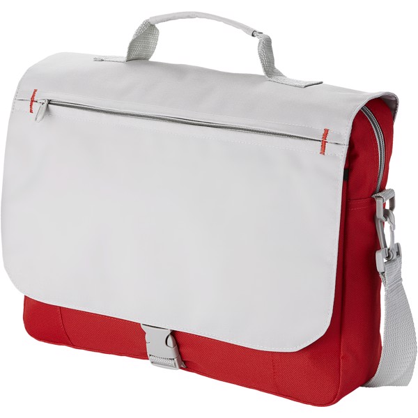 Pittsburgh conference bag - Red / Light grey