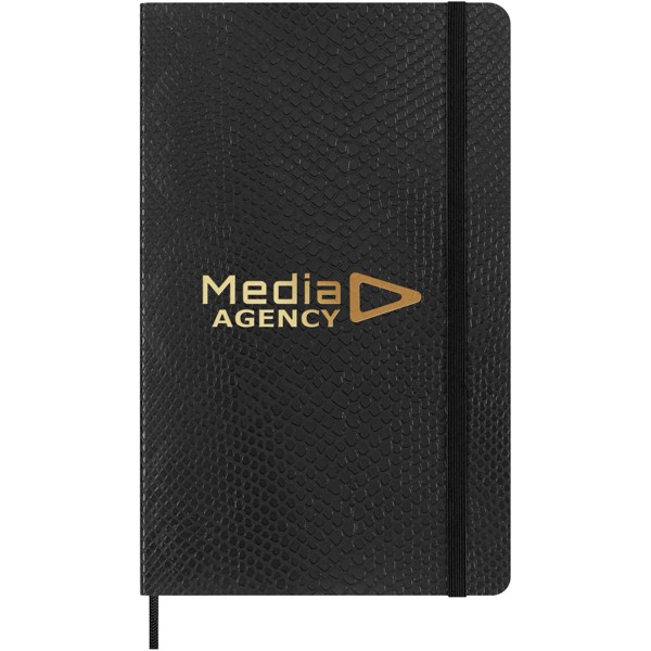 Moleskine 100% VEGEA® Boa L soft cover notebook - ruled - Black