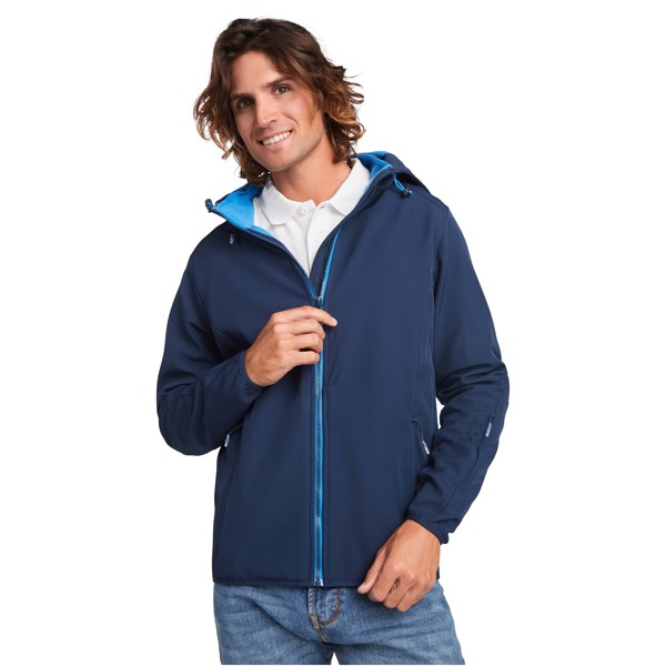 Siberia unisex softshell jacket - Vermillon Orange / S