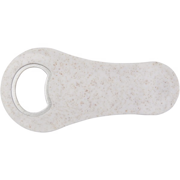 Schyn wheat straw bottle opener - White