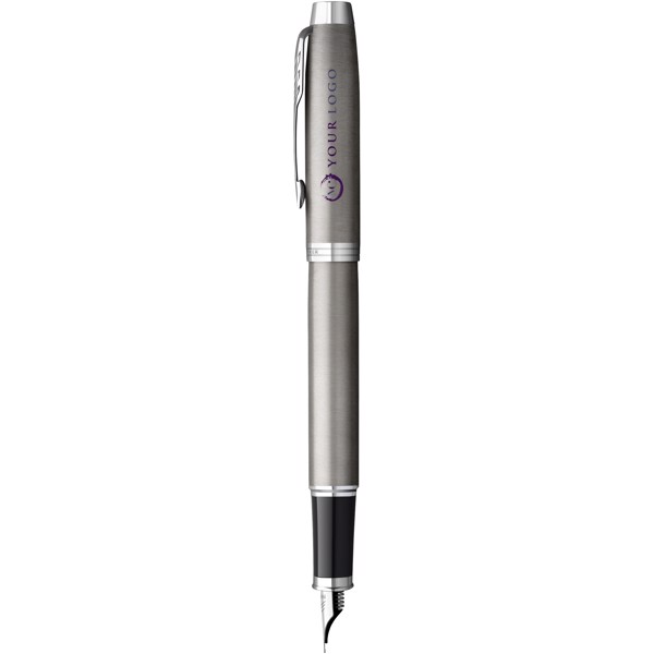 Parker IM fountain pen (blue ink) - Silver
