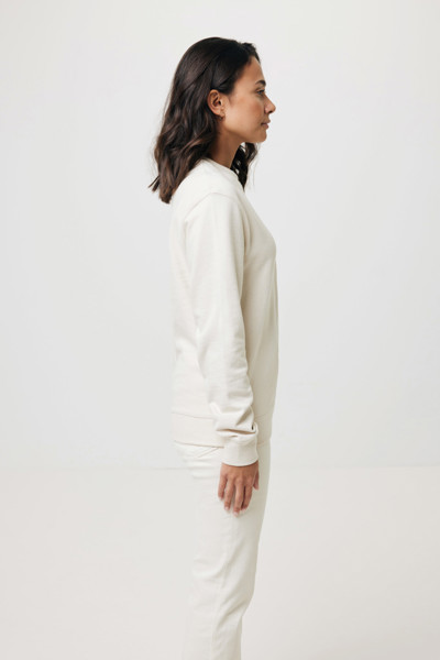 IQONIQ Denali recycled cotton crew neck undyed - Natural Raw / L