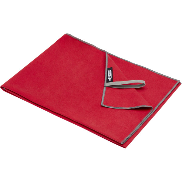 Pieter GRS ultra lightweight and quick dry towel 50x100 cm - Red