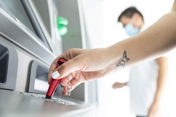 Stylus Touch Pen Mobile Holder Rontil - White