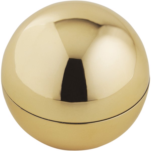 Rolli vanilla lip balm in metallic ball