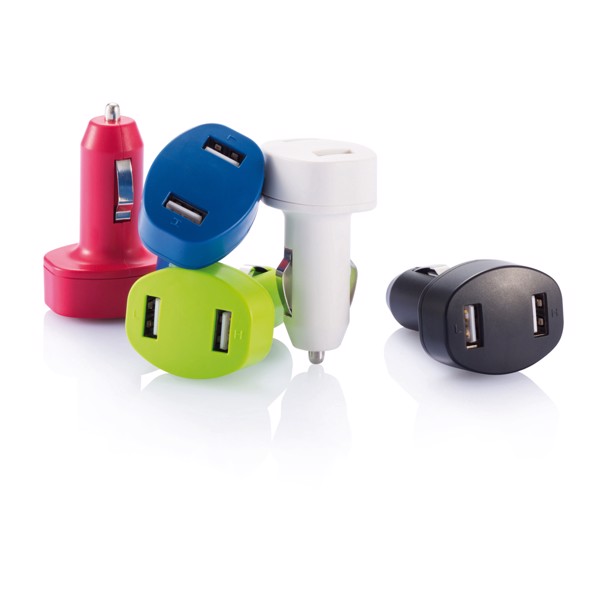 Double USB car charger