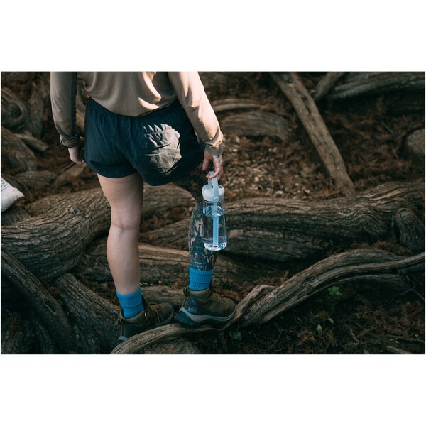 Camelbak® Thrive Flip 740 ml Tritan Renew water bottle with flip straw - Transparent Clear
