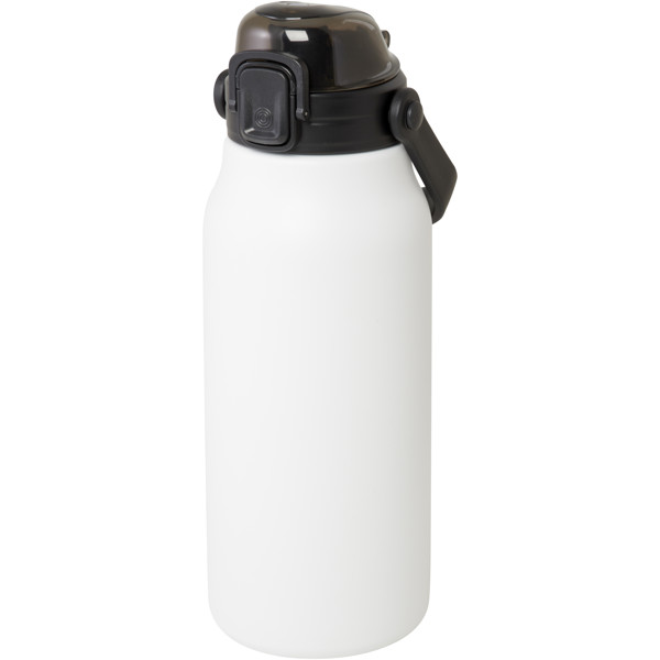 Giganto 1600 ml RCS certified recycled stainless steel copper vacuum insulated bottle - White