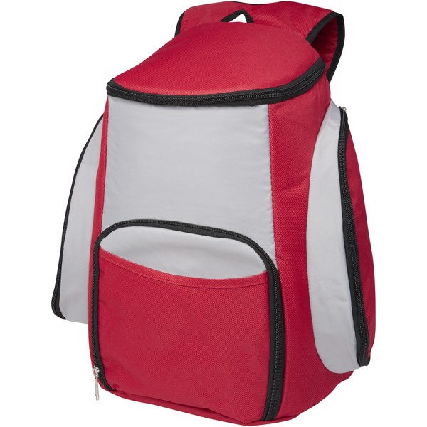 Brisbane cooler backpack - Red / Grey