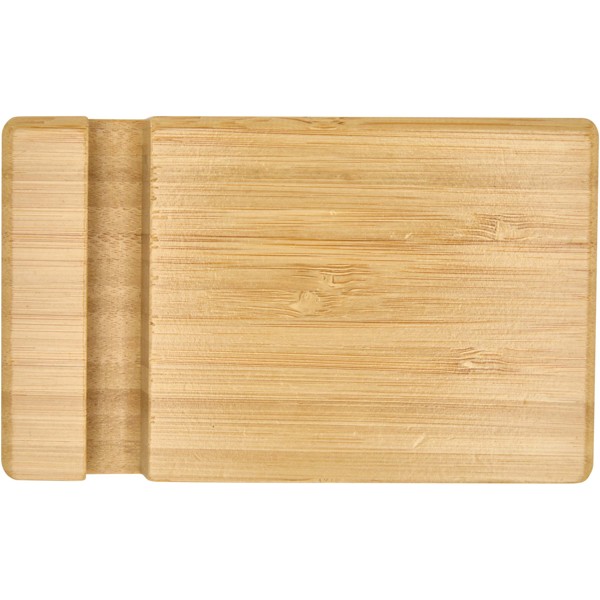 Bubup bamboo 2-angled tablet and phone stand