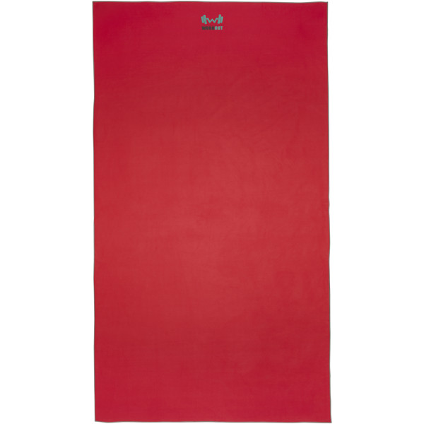 Pieter GRS ultra lightweight and quick dry towel 100x180 cm - Red