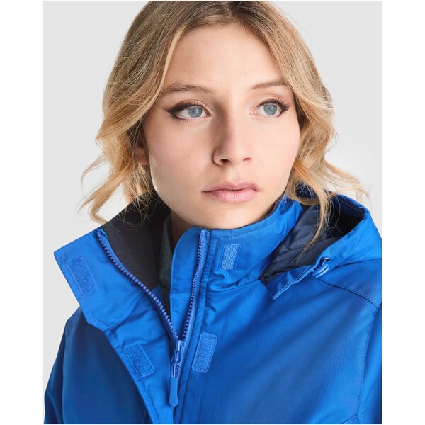 America women's padded parka jacket - Red / roly-M