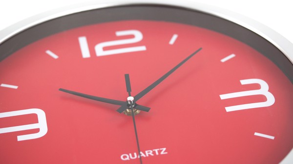 Wall Clock Cronos - White