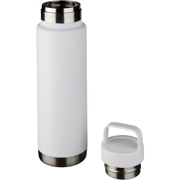 Colton 600 ml sportovní lahev s vakuovo-měděnou izolací - Bílá