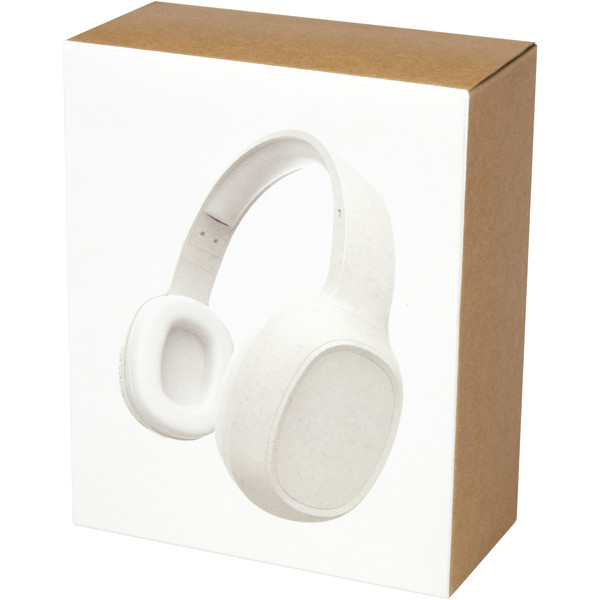 Riff wheat straw Bluetooth® headphones with microphone