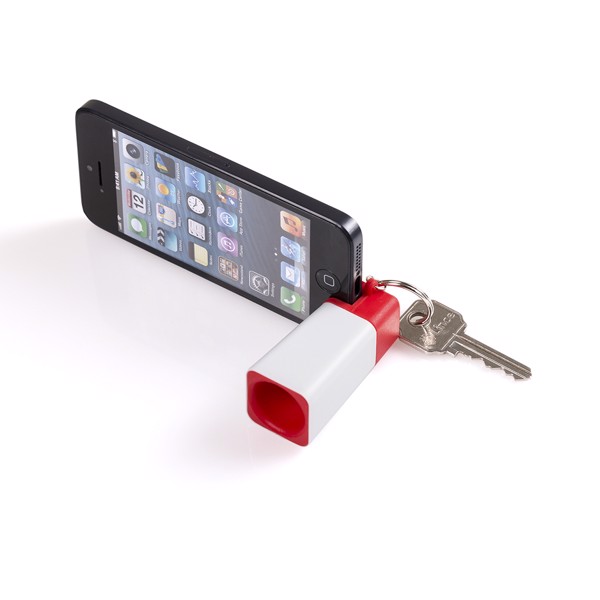 Speaker Keyring Holys - White