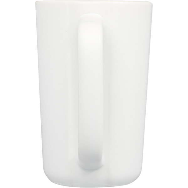 Perk 480 ml ceramic mug - White
