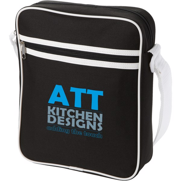 San Diego messenger bag - Solid black