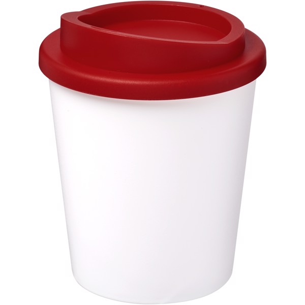 Termo hrnek Americano® Espresso 250 ml - Bílá / Červená s efektem námrazy