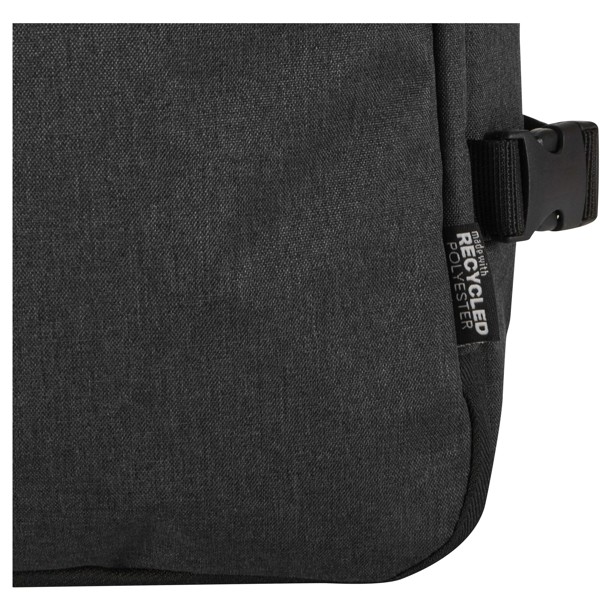 Libra 17" GRS recycled carry-on backpack 25L - Heather Charcoal
