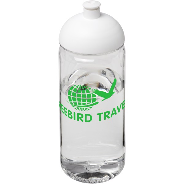 H2O Active® Octave Tritan™ Bidón deportivo con Tapa Dome de 600 ml - Transparente / Blanco