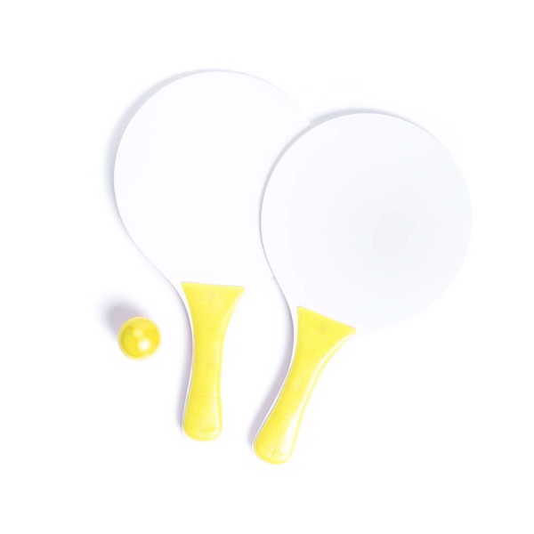 Beach Rackets Cupsol - Yellow