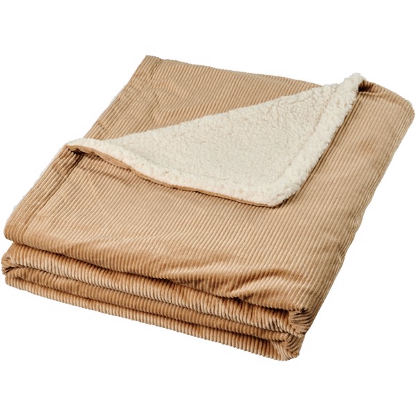 Cosie corduroy sherpa blanket