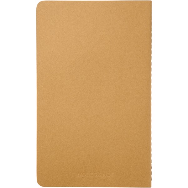 Moleskine Cahier Journal L - plain - Kraft Brown