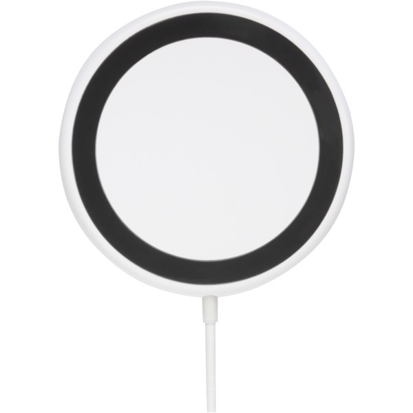 Base de carga magnética e inalámbrica de 10 W "Smack" - Negro intenso