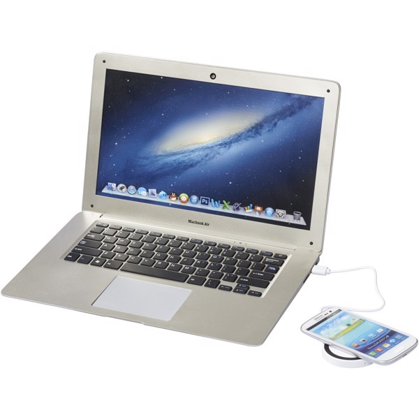 Freal 5W wireless charging pad - White / Black