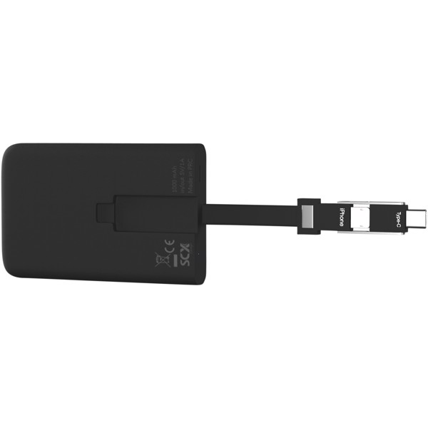 SCX.design P05 1000 mAh light-up power bank