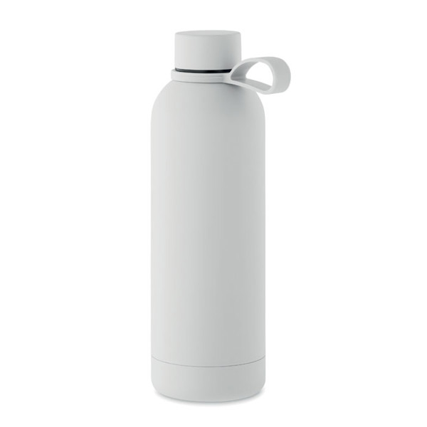 Double wall bottle 500 ml Emerald - White